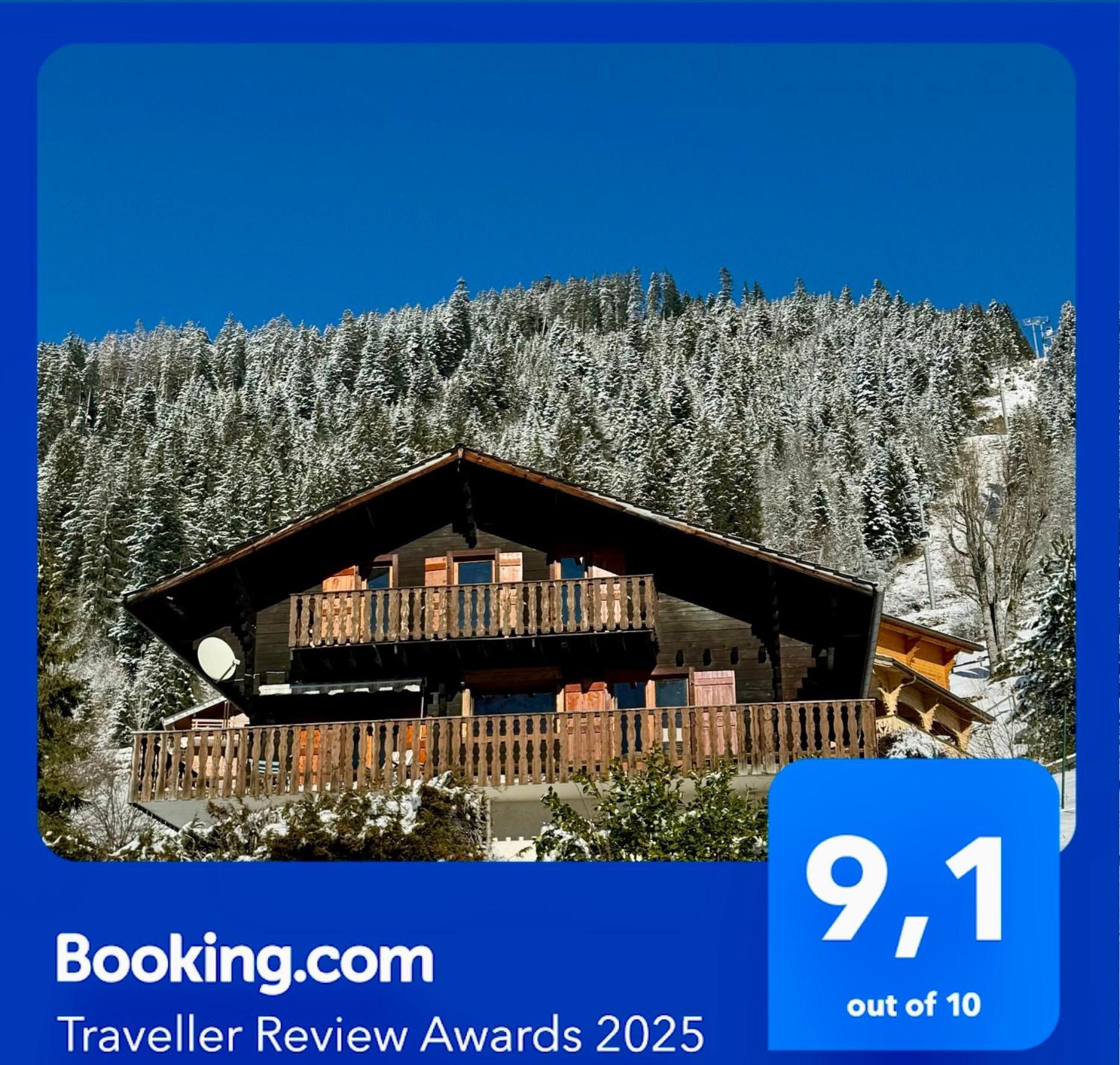 Charming, Cosy Chalet Nestled In A Breathtaking Surrounding With Spectacular, Stunning Mountain Views La Chapelle-d'Abondance Exterior foto